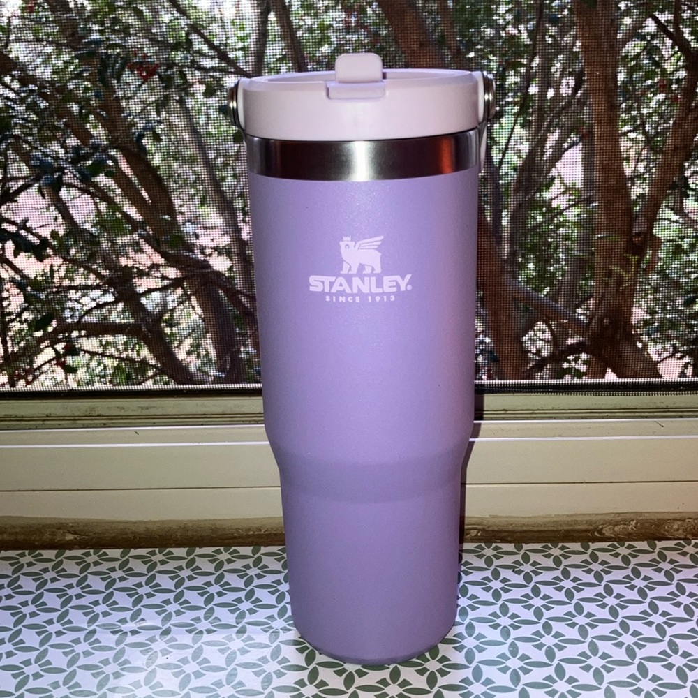 STANLEY IceFlow Stainless Steel Tumbler with Straw Vacuum Insulated WaterBottle